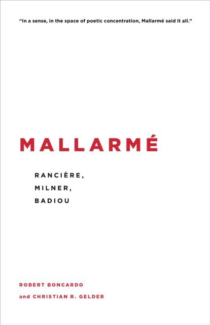 Robert Boncardo, Christian R. Gelder - Mallarmé, E-bok