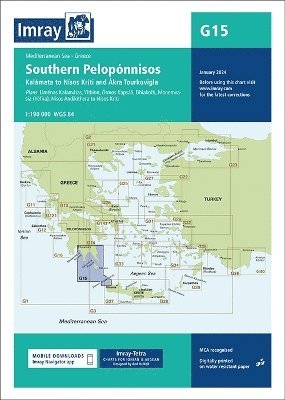 Imray G Series - G15 Southern Peloponnisos, Övrigt. Tillgänglighet: Lägg i varukorg