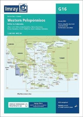 Imray G Series - G16 Western Peloponnisos, Övrigt. Tillgänglighet: Lägg i varukorg