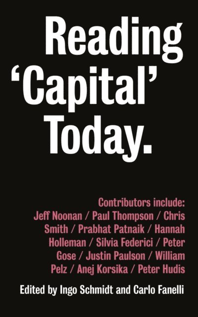 Carlo Fanelli, Ingo Schmidt - Reading 'Capital' Today, E-bok