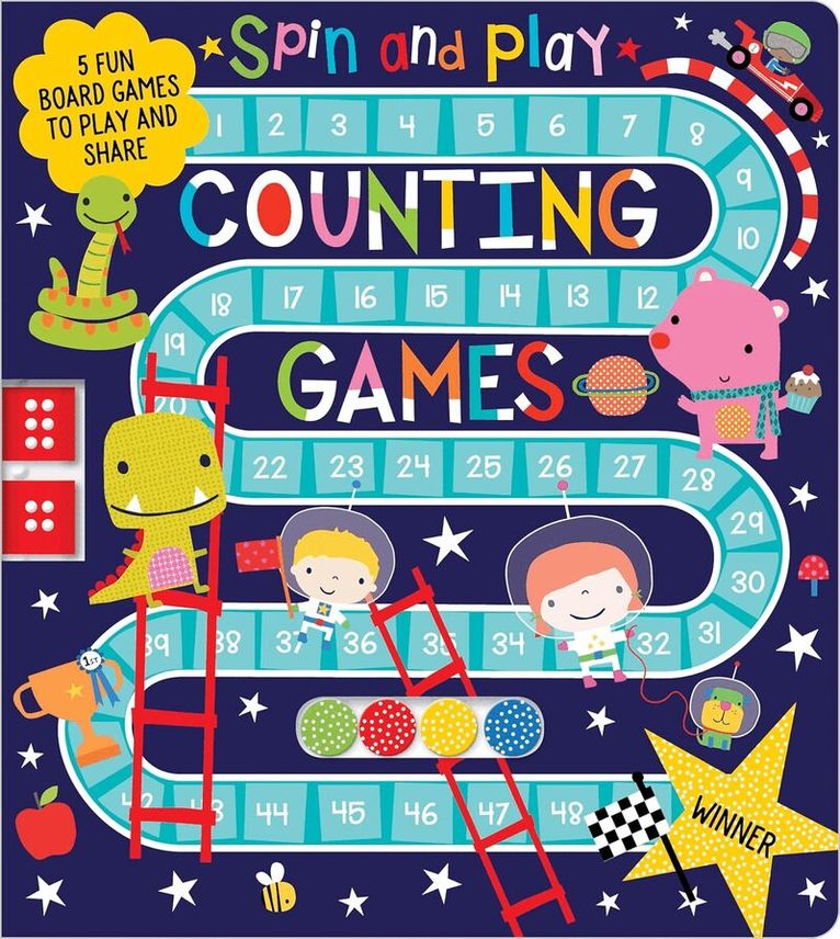 Spin and Play Counting Games, Inbunden