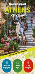 Lonely Planet Athens City Map