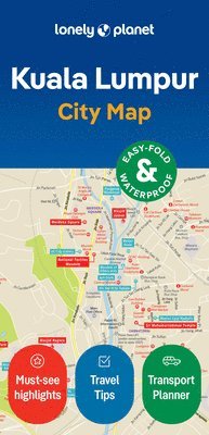 Lonely Planet Kuala Lumpur City Map av Lonely Planet