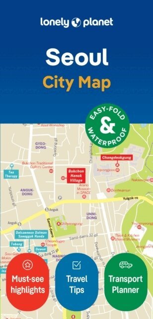 Lonely Planet - Lonely Planet Seoul City Map, Övrigt