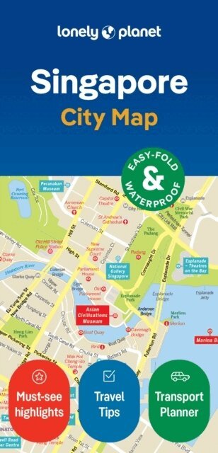 Lonely Planet, Lonely Planet - Lonely Planet Singapore City Map, Övrigt