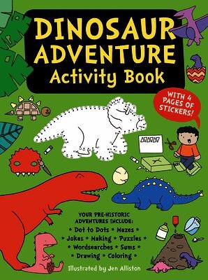 Dinosaur Adventure Activity Book, Häftad