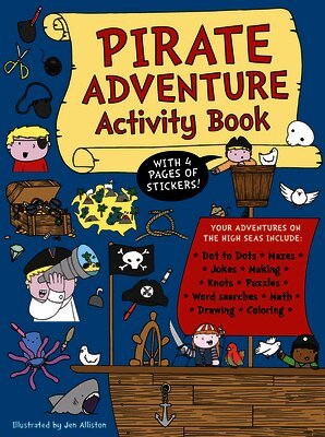 Pirate Adventure Activity Book, Häftad