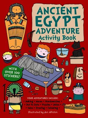 Ancient Egypt Adventure Activity Book, Häftad