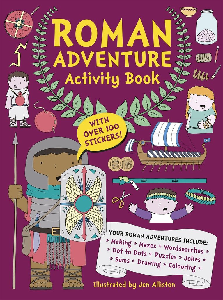 Jen Alliston - Roman Adventure Activity Book, Häftad
