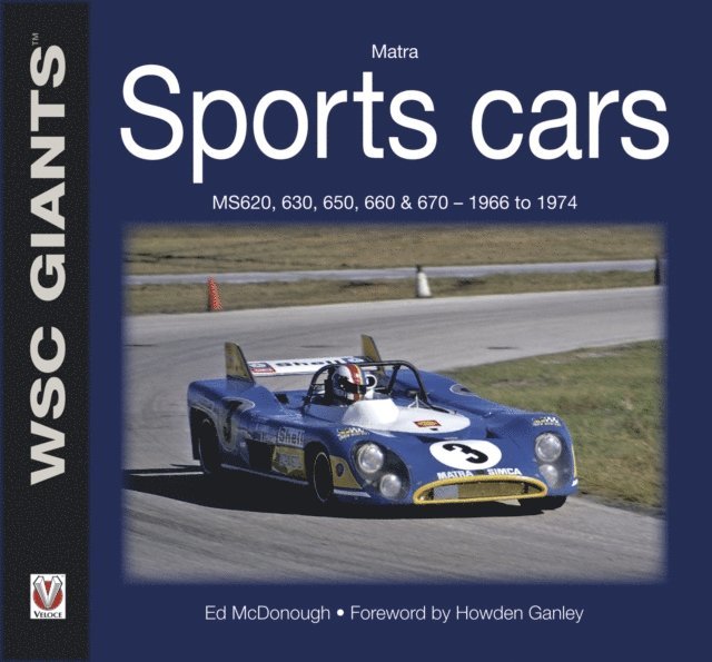 Ed McDonough - Matra Sports cars, E-bok