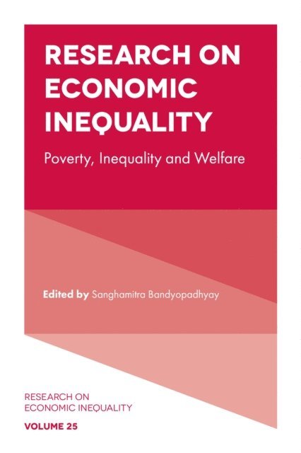 Juan Gabriel Rodriguez, Sanghamitra Bandyopadhyay - Research on Economic Inequality, E-bok