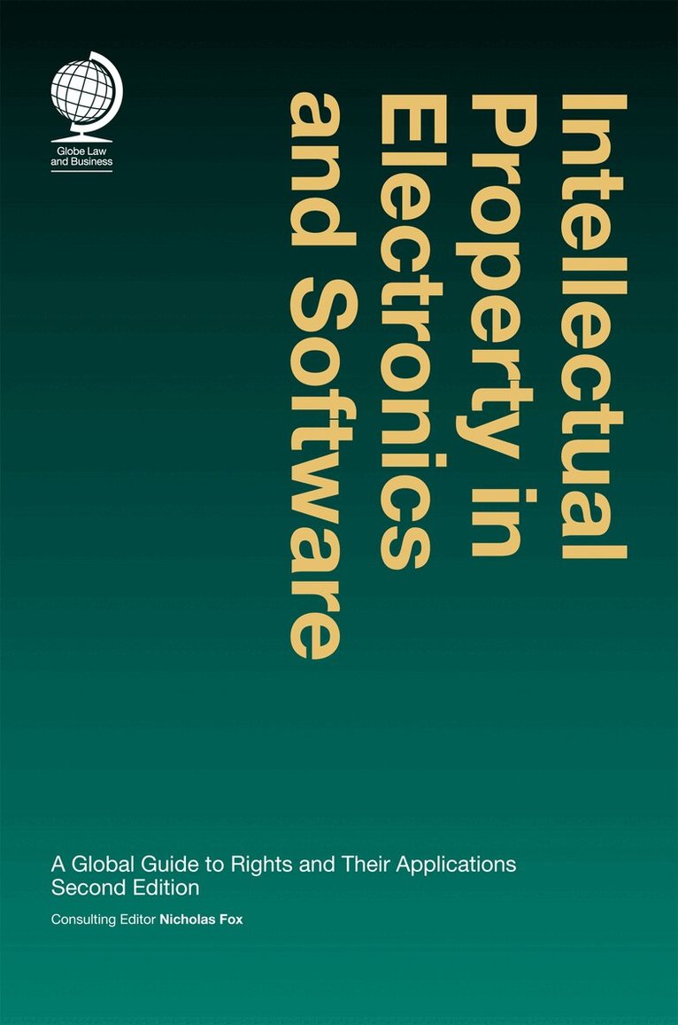 Nicholas Fox - Intellectual Property in Electronics and Software, Inbunden