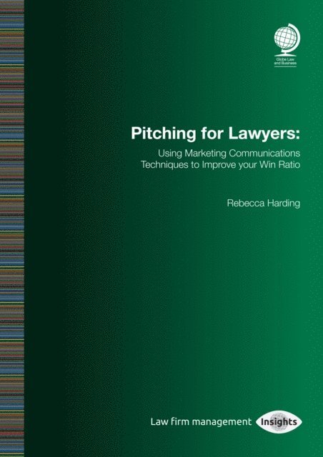 Rebecca Harding - Pitching for Lawyers, E-bok