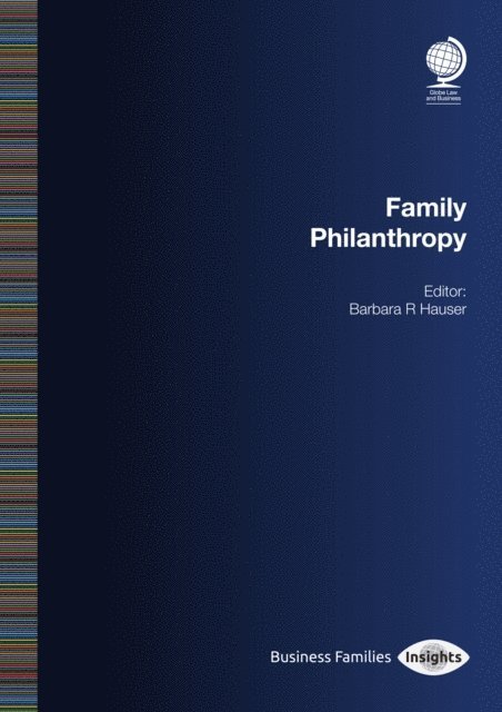 Barbara R Hauser - Family Philanthropy, E-bok