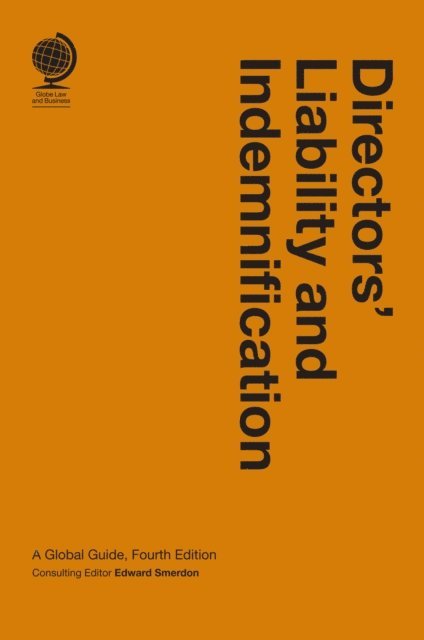 Edward Smerdon - Directors' Liability and Indemnification, E-bok