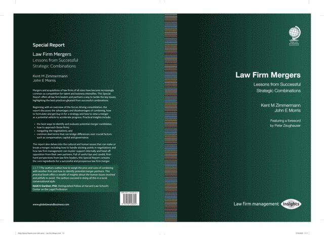 John E Morris, Kent M Zimmermann - Law Firm Mergers, E-bok