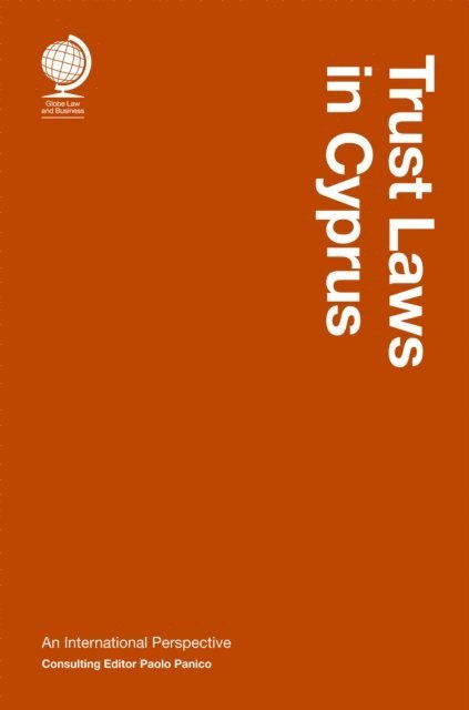 Trust Laws in Cyprus, E-bok