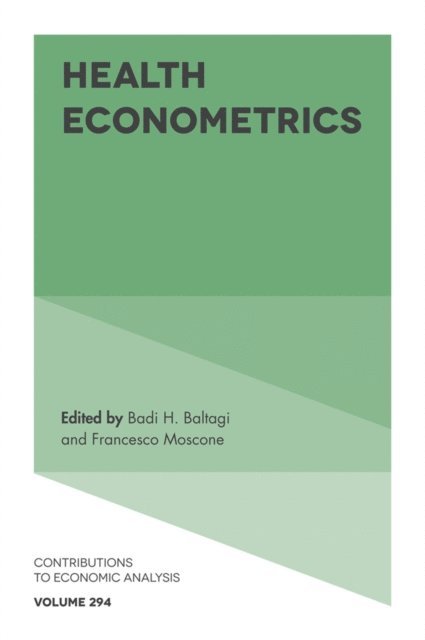 Francesco Moscone, Badi H. Baltagi - Health Econometrics, E-bok