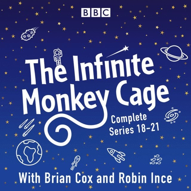 Brian Cox - Infinite Monkey Cage: Series 18-21 plus Apollo Special, Ljudbok
