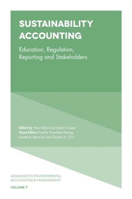 Stuart Cooper, Ataur Belal - Sustainability Accounting, E-bok