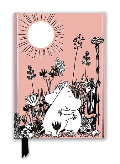 Anteckningsbok 22x16cm linjerad Moomin Love av Flame Tree Publishing
