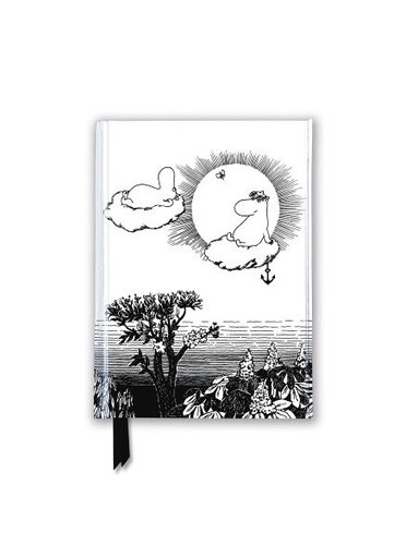 Anteckningsbok 15x11cm - Moomin and Snorkmaiden av Flame Tree Publishing
