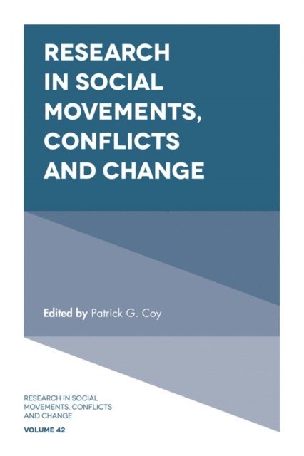 Patrick G. Coy - Research in Social Movements, Conflicts and Change, E-bok