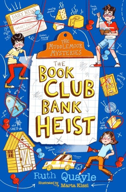 Ruth Quayle - Muddlemoor Mysteries: The Book Club Bank Heist, E-bok