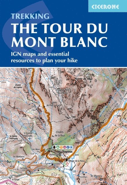 Jonathan Williams, Lesley Williams, Kev Reynolds - Tour du Mont Blanc Map Booklet, E-bok