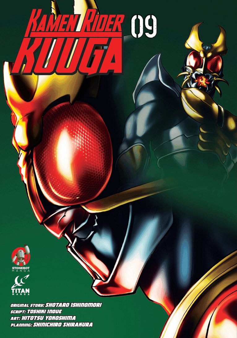 Hitotsu Yokoshima, Shotaro Ishinomori - Kamen Rider Kuuga Vol.9, Häftad
