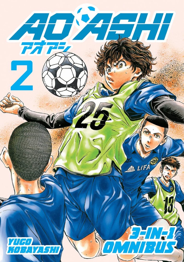 Kobayashi Yuugo - Aoashi (3-in-1 Edition) Volume 2 (Vol. 4,5,6), Häftad