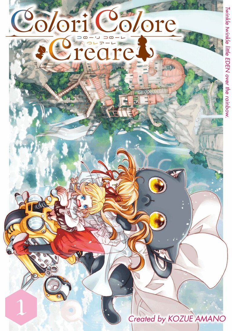 Kozue Amano - Colori Colore Creare Vol.1, Häftad
