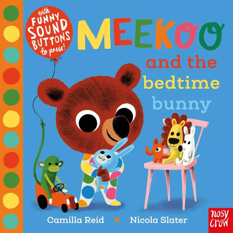 Camilla Reid - Meekoo and the Bedtime Bunny, Kartonnage. Tillgänglighet: Tillfälligt slut