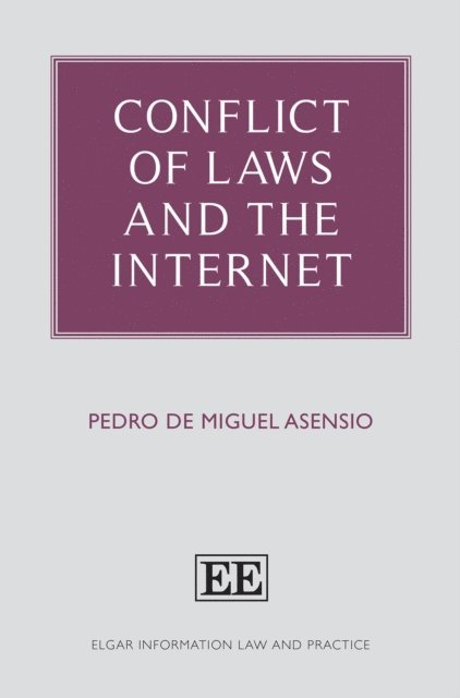 Pedro de Miguel Asensio - Conflict of Laws and the Internet, E-bok