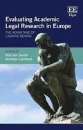 Evaluating Academic Legal Research in Europe