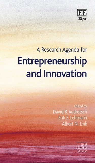 Albert N. Link, Erik E. Lehmann, David B. Audretsch - Research Agenda for Entrepreneurship and Innovation, E-bok