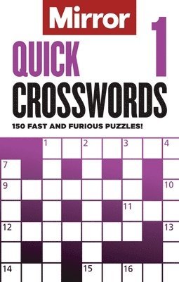 Daily Mirror Reach PLC - Mirror: Quick Crosswords 1, Häftad. Tillgänglighet: Lägg i varukorg
