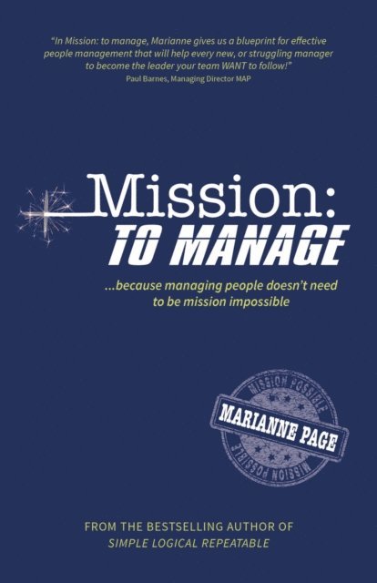 Marianne Page - Mission: To Manage, E-bok