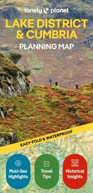 Lonely Planet, Lonely Planet - Lonely Planet Lake District & Cumbria Planning Map, Övrigt