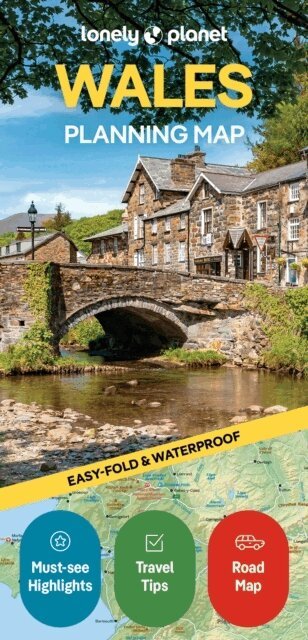 Lonely Planet, Lonely Planet - Lonely Planet Wales Planning Map. Tillgänglighet: Lägg i varukorg