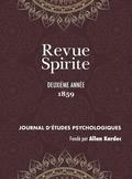 Revue Spirite (Ann�e 1859 - deuxi�me ann�e)