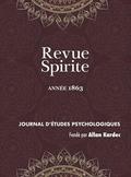 Revue Spirite (Ann�e 1863)