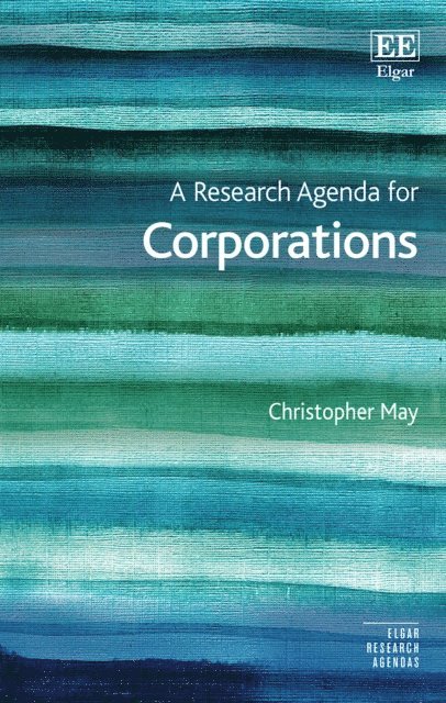 Christopher May - Research Agenda for Corporations, E-bok