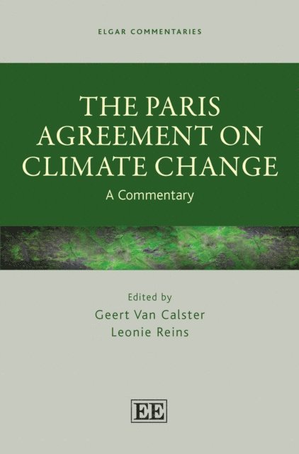 Leonie Reins, Geert Van Calster - Paris Agreement on Climate Change, E-bok