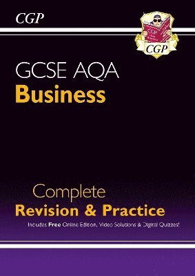 CGP Books, CGP Books - GCSE Business AQA Complete Revision & Practice (with Online Edition, Videos & Quizzes). Tillgänglighet: Lägg i varukorg