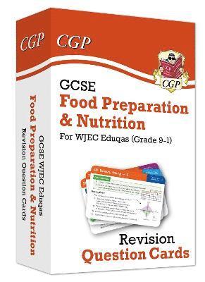 CGP Books, CGP Books - GCSE Food Preparation & Nutrition WJEC Eduqas Revision Question Cards, Inbunden