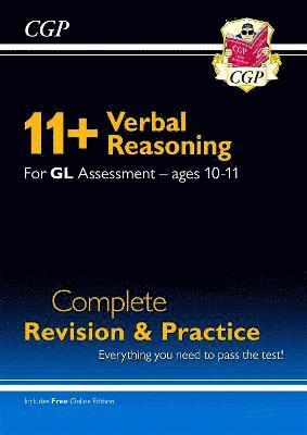 CGP Books, CGP Books - 11+ GL Verbal Reasoning Complete Revision and Practice - Ages 10-11 (with Online Edition), Övrigt