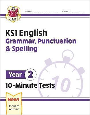 CGP Books, CGP Books - KS1 Year 2 English 10-Minute Tests: Grammar, Punctuation & Spelling, Häftad