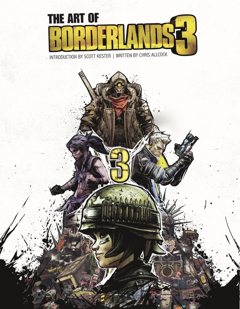 Chris Allcock - Art of Borderlands 3, Inbunden