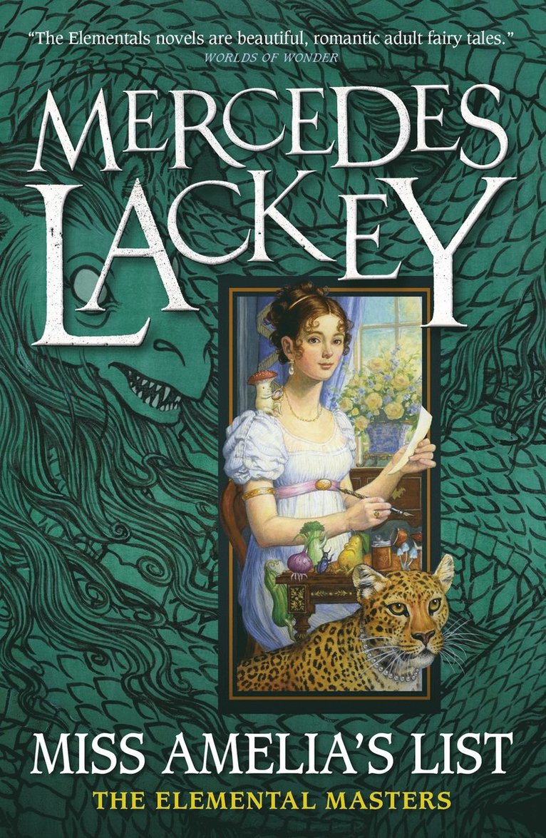 Mercedes Lackey - Elemental Masters - Miss Amelia's List, Häftad